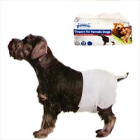 Pawise DiÅŸi KÃ¶pek Alt BaÄŸlama Pedi Medium 12 Adet
