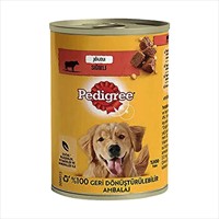 Pedigree SÄ±ÄŸÄ±r Etli YetiÅŸkin KÃ¶pek Konservesi 6 Adet 400 Gr
