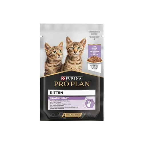 Pro Plan Kitten Pouch Hindili Yavru Kedi Konservesi 85 Gr