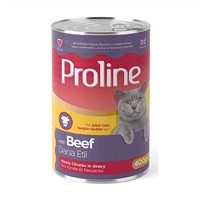 Proline Dana Etli Sos İçinde Gravy Yetişkin Kedi Konservesi 400 Gr