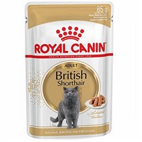 Royal Canin British Shorthair Adult Pouch Yetişkin Kedi Konservesi 12 Adet 85 Gr
