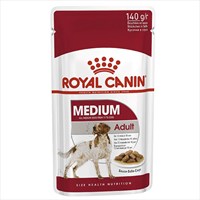 Royal Canin Medium Adult Gravy YetiÅŸkin KÃ¶pek Konservesi 140 Gr
