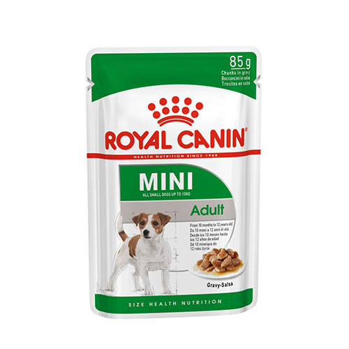 Royal Canin Mini Adult Pouch Yetişkin Köpek Konservesi 6 Adet 85 Gr