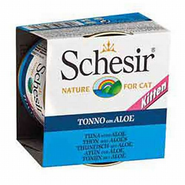 Schesir Ton Balıklı ve Aloe Veralı Yavru Kedi Konservesi 85 Gr