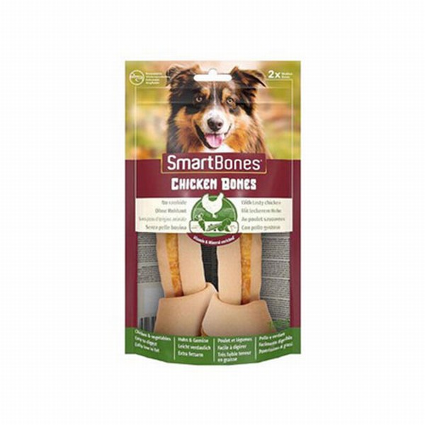 SmartBones Tavuklu Düğüm Kemik Köpek Ödülü Medium 2