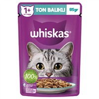 Whiskas Pouch Jöle İçinde Ton Balıklı Yetişkin Kedi Konservesi 85 Gr