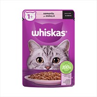 Whiskas Pouch Sos Ä°Ã§inde Somonlu YetiÅŸkin Kedi Konservesi 28 Adet 85 Gr