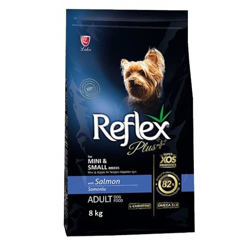 Reflex Plus Küçük Mini Irk Somonlu Yetişkin Köpek Maması 8 Kg