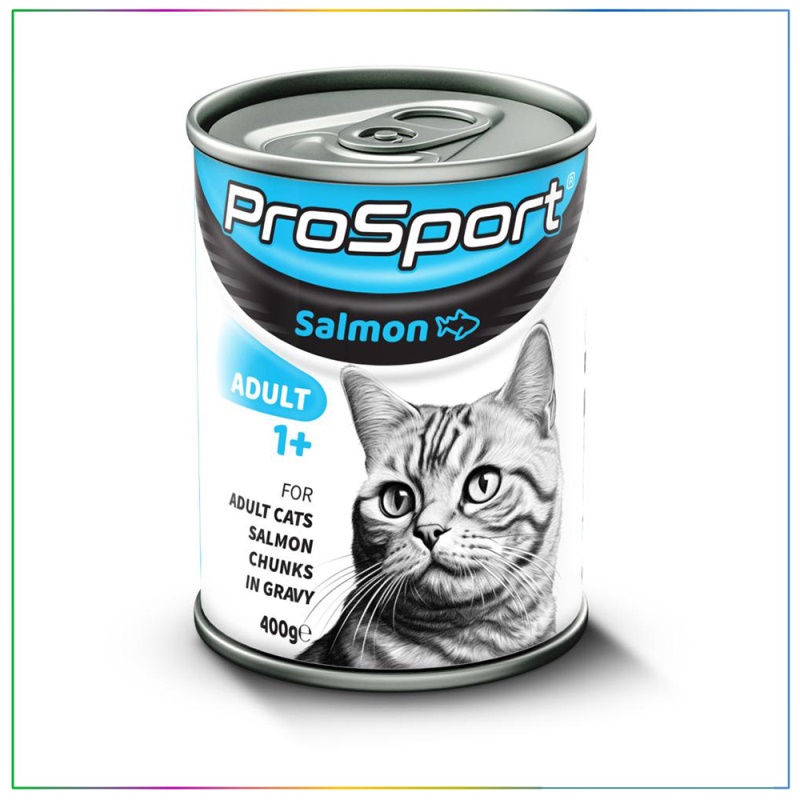 Prosport Chunk Somonlu Yetişkin Kedi Konservesi 400 gr x 24 Adet