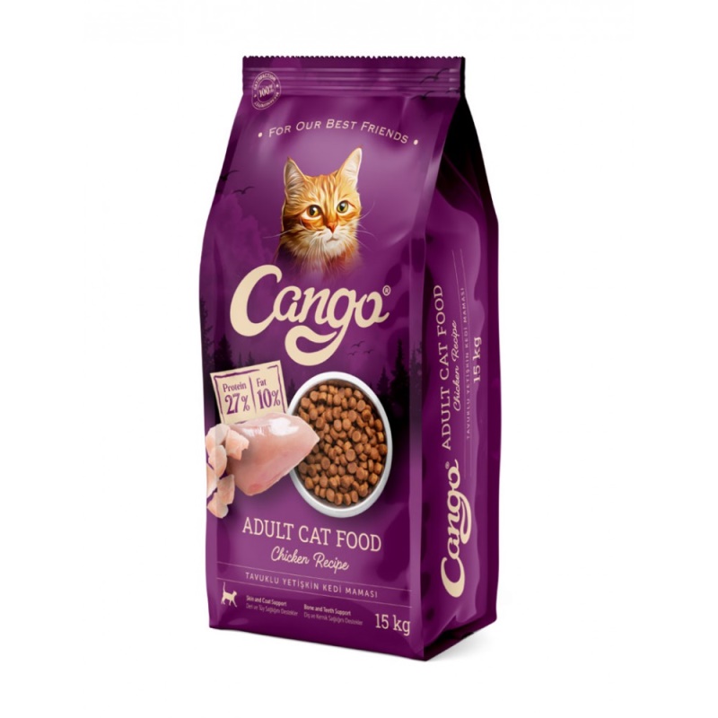 Cango Tavuk Etli Yetişkin Kedi Maması 15 Kg