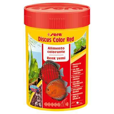 Sera Discus Color Red 100 Ml (48 gr)