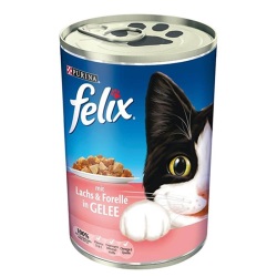 Felix Somon ve Alabalıklı Kedi Konservesi 400 GrX24 Adet