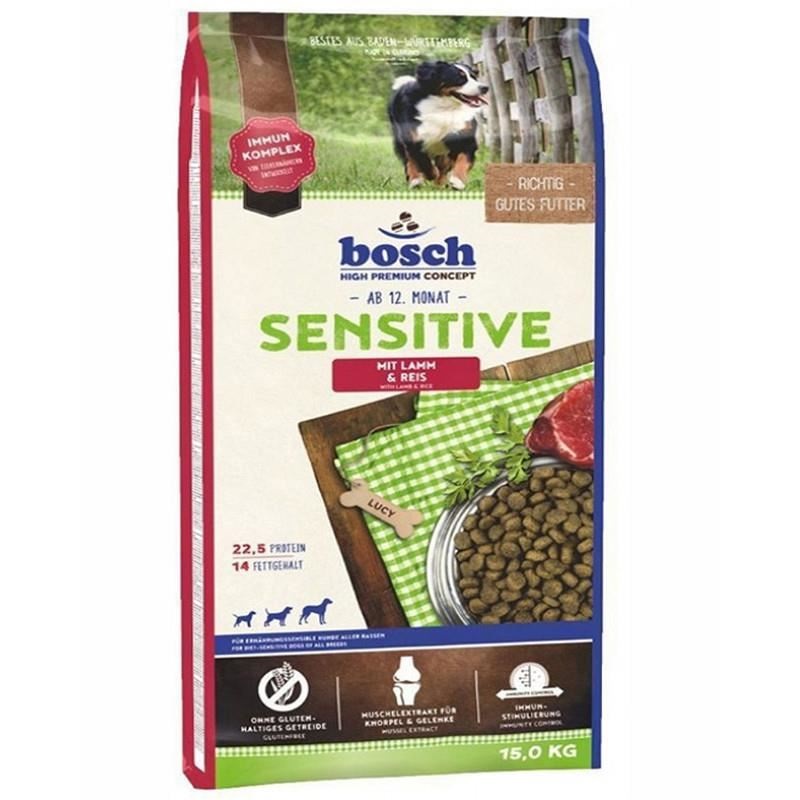 Bosch Sensitive Lamb Rice Kuzu Etli Tahılsız Köpek Maması 15 Kg
