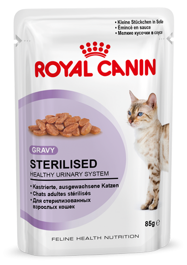 Royal Canin Gravy Sterilised Kisirlaştirilmiş Kediler Için Konserve 85 Gr