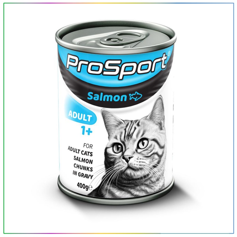 Prosport Chunk Somonlu Yetişkin Kedi Konservesi 400 gr x 20 Adet