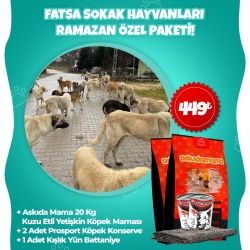 Fatsa Sokak Hayvanları Ramazan Özel Paketi