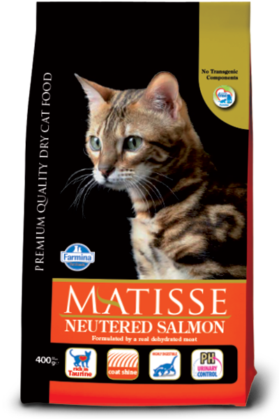 Matisse Kısırlaştırılmış Somonlu Yetişkin Kedi Maması 1.5 Kg