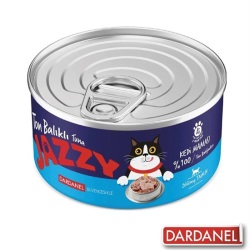 Dardanel Jazzy Ton Balıklı Kedi Konservesi 95gr x 24 Adet