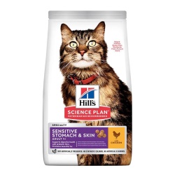 Hills Sensitive Skin Tavuklu Yetişkin Kedi Maması 1.5kg