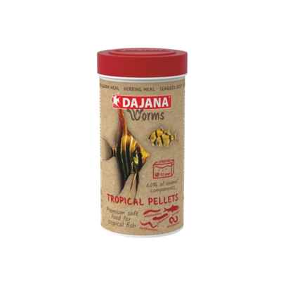 Dajana Worms Tropical Pellets Soft 250 Ml 125 Gr
