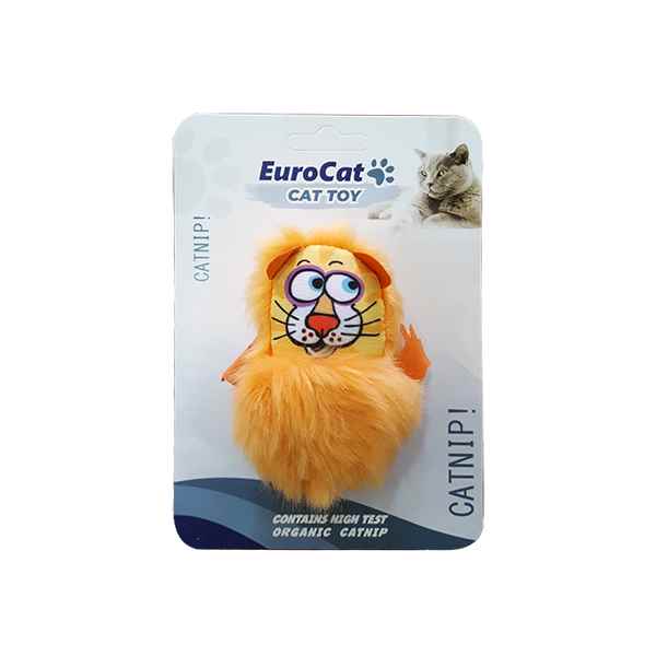 EuroCat Kedi Oyuncağı Turuncu Aslan 9,5 cm