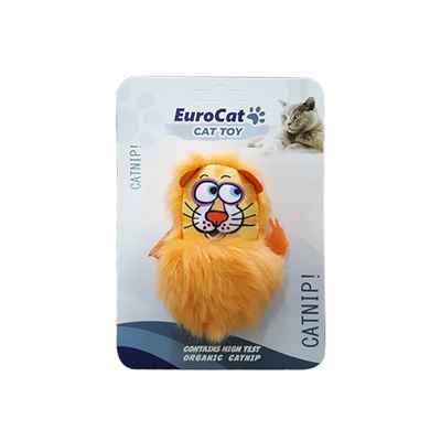 EuroCat Kedi Oyuncağı Turuncu Aslan 9,5 cm