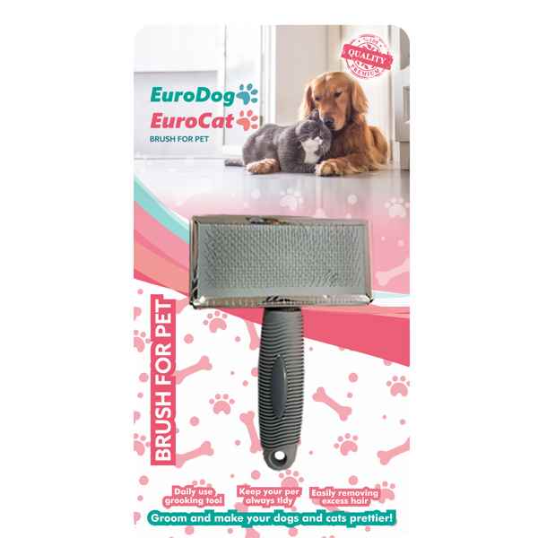 EuroGold Kedi  Köpek Fırçası M