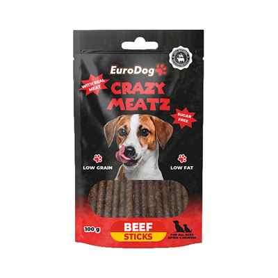 EuroDog Beef Sticks Köpek Ödül 100 Gr