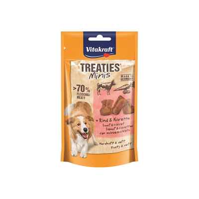 Vitakraft Treaties® Minis Sığır Havuç Köpek Ödülü 48g