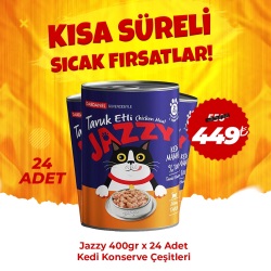 Dardanel Jazzy 400gr x 24 Adet Kedi Konserve Çeşitleri