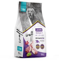 Woff Super Premium Kuzu etli Yetişkin Köpek Maması 12 Kg