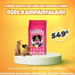 Goody 15 Kg Kuzu Etli ve Pirinçli Yetişkin Köpek Maması