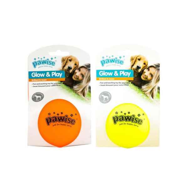 Pawise Vinyl Toy-Luminous Ball M Köpek Oyuncağı