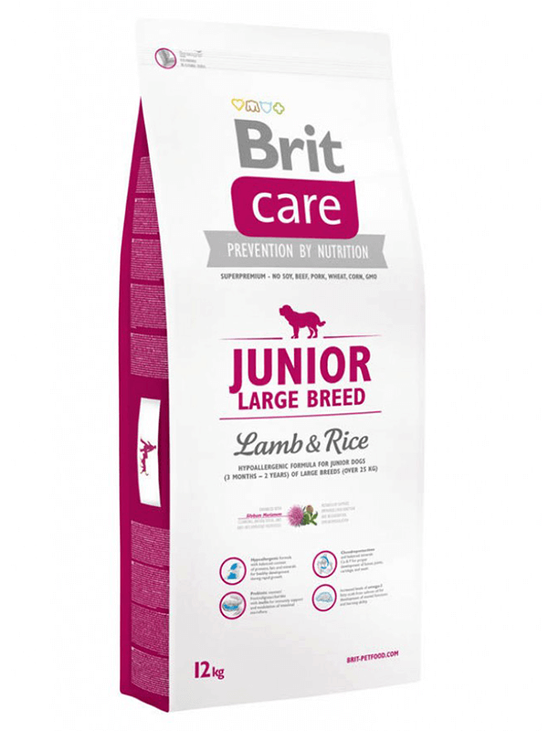 Brit Care Junior Large Kuzu Etli Büyük Irk Yavru Köpek Maması 12 Kg
