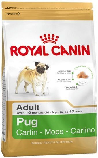 Royal Canin Pug 25 Pug (Mops) Köpekler Için Köpek Mamasi 1,5 Kg