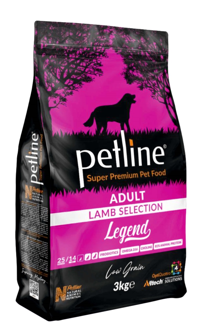 Petline Legend Lamb Selection Kuzu Etli Düşük Tahıllı Yetişkin Köpek Maması 3kg