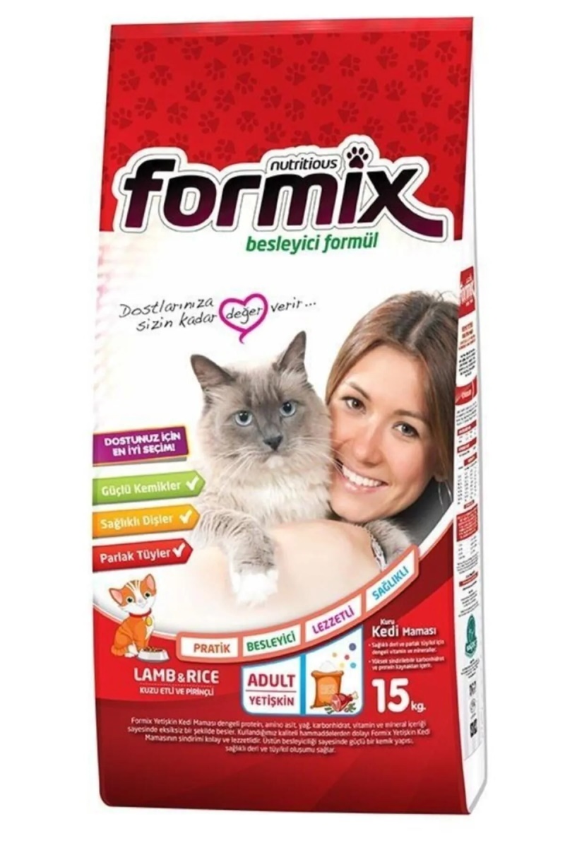 Formix Kuzulu Yetişkin Kedi Maması 15 Kg