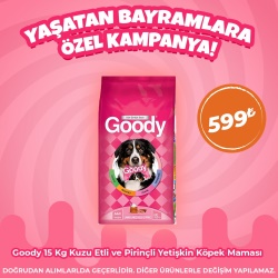 Goody 15 Kg Kuzu Etli ve Pirinçli Yetişkin Köpek Maması Bayram Özel