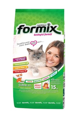 Formix Gurme Tavuklu ve Balıklı Yetişkin Kedi Maması 15 Kg