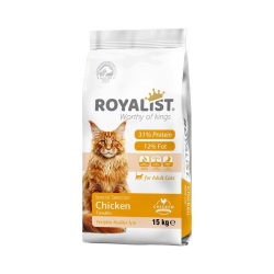 Royalist Premium Tavuklu Yetişkin Kedi Maması 15 Kg