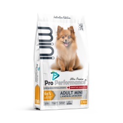 Pro Performance Ultra Premium Mini Kuzulu ve Yabanmersinli Küçük Irk Yetişkin Köpek Maması 7 KG