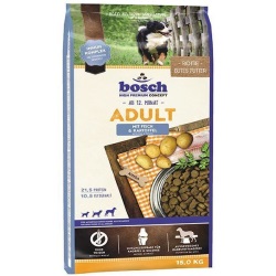 Bosch Adult Glutensiz Balıklı Ve Patatesli Yetişkin Köpek Maması 15 Kg