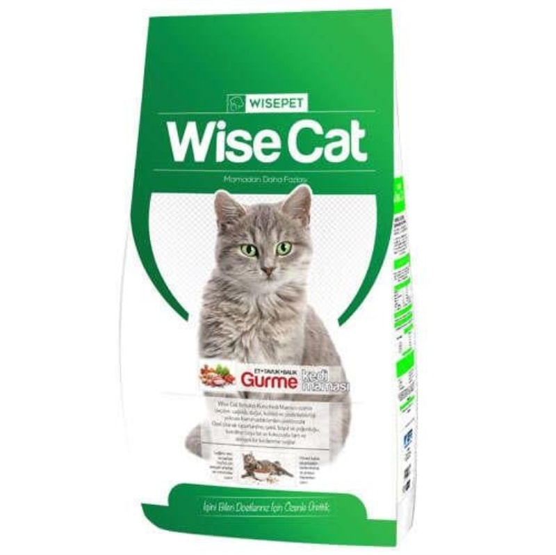 Wise Cat Gurme Karışık Kedi Maması 15 Kg