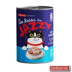 Dardanel Jazzy Ton Balıklı Kedi Konservesi 400gr x 24 Adet