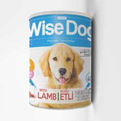 Wise Dog Kuzu Etli Yavru Köpek Konserve 400 Gr x 24 Adet