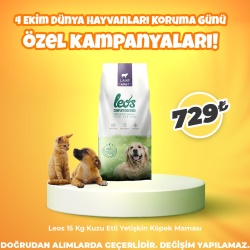 Leos 15 Kg Kuzu Etli Yetişkin Köpek Maması