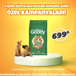 Goody 15 Kg Gurme Karışık Yetişkin Kedi Maması