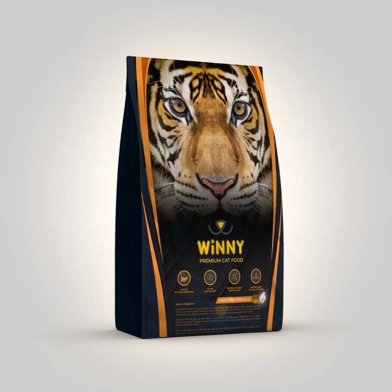 Winny Premium 15 Kg Tavuklu Yetişkin Kedi Maması