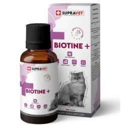 Supravet Biotine Kediler için Tüy Sağlığı Multi Vitamin Damlası 100 ML