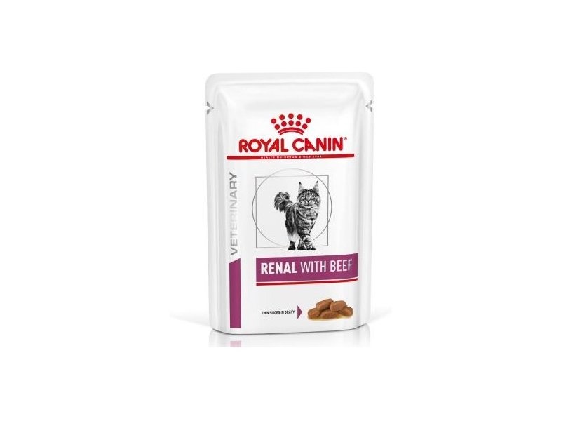 Royal Canin Renal With Beef Kedi Pouch 85 Gr